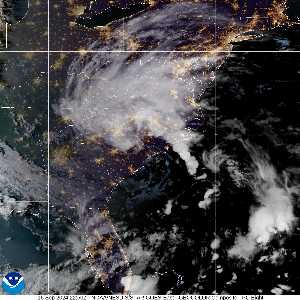 Météo de ouragans : image satellite visible pour AL082024