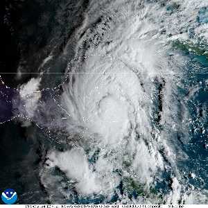 Tempête Nadine : image satellite visible sur Meteo Tropicale - ouragans