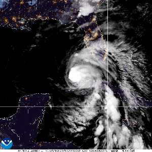 Ouragan Rafael : image satellite visible sur Meteo Tropicale - ouragans