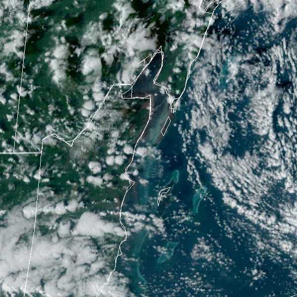 météo tropicale : Image satellite .