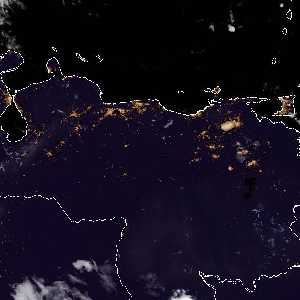 météo tropicale : Image satellite .