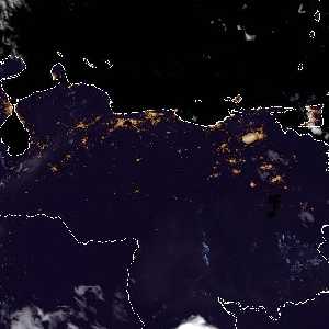 météo tropicale : Image satellite .