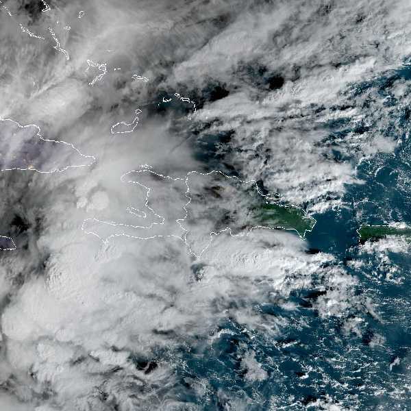 météo tropicale : Image satellite .