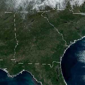 météo tropicale : Image satellite .