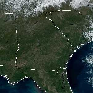 météo tropicale : Image satellite .