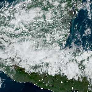 météo tropicale : Image satellite .