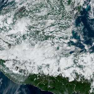 météo tropicale : Image satellite .