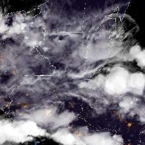 météo tropicale : Image satellite .