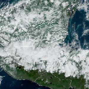 météo tropicale : Image satellite .