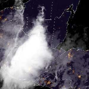 météo tropicale : Image satellite .