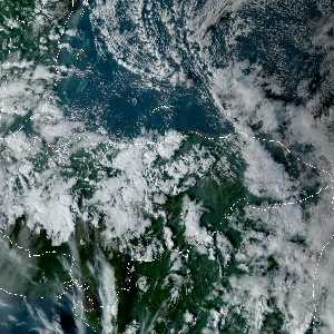 météo tropicale : Image satellite .