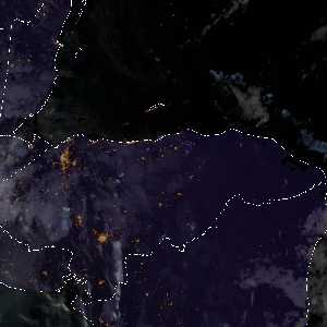 météo tropicale : Image satellite .