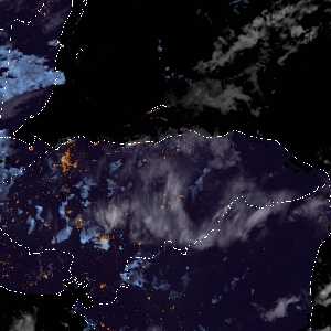 météo tropicale : Image satellite .