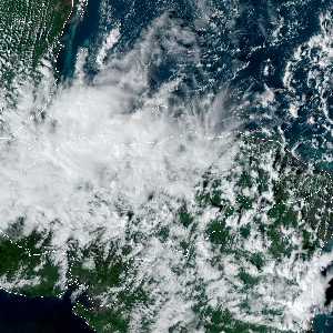 météo tropicale : Image satellite .