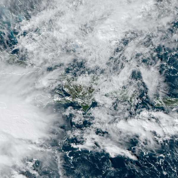 météo tropicale : Image satellite .