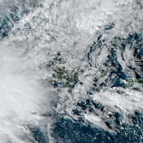 météo tropicale : Image satellite .