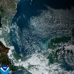 météo tropicale : Image satellite .