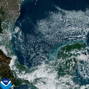 météo tropicale : Image satellite .