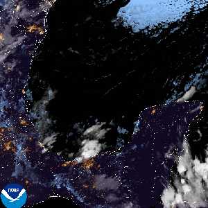 météo tropicale : Image satellite .