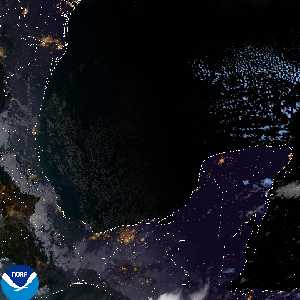 météo tropicale : Image satellite .