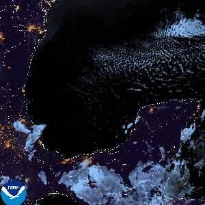 météo tropicale : Image satellite .