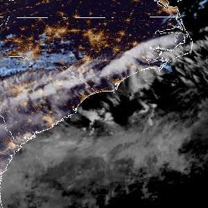 météo tropicale : Image satellite .