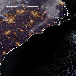 météo tropicale : Image satellite .