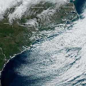 météo tropicale : Image satellite .