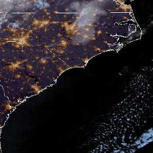 météo tropicale : Image satellite .