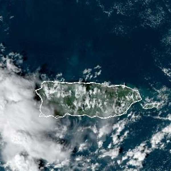 météo tropicale : Image satellite .