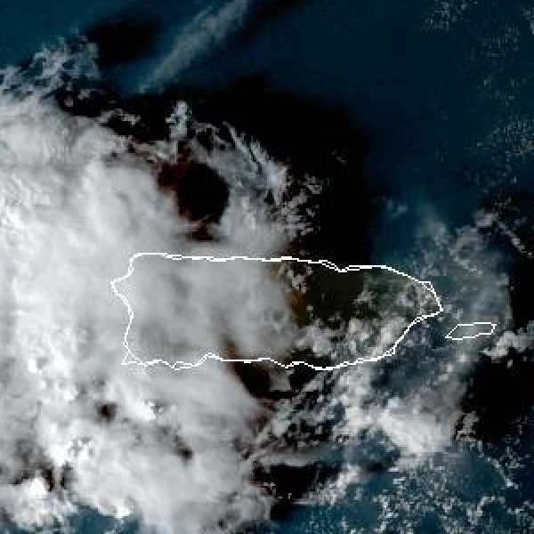 météo tropicale : Image satellite .