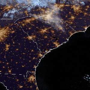 météo tropicale : Image satellite .