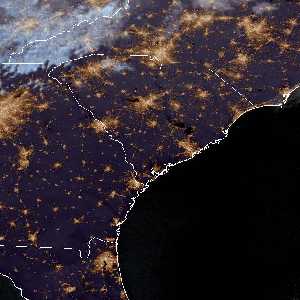 météo tropicale : Image satellite .