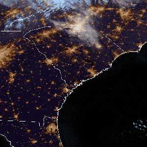 météo tropicale : Image satellite .