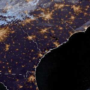 météo tropicale : Image satellite .