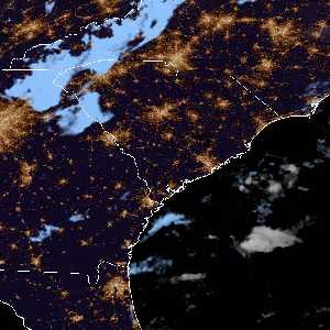 météo tropicale : Image satellite .