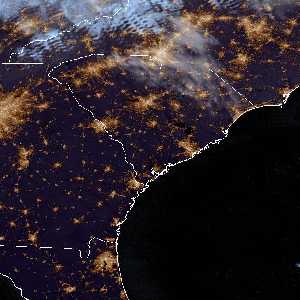 météo tropicale : Image satellite .