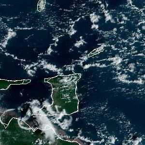 météo tropicale : Image satellite .