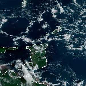 météo tropicale : Image satellite .