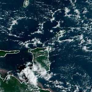 météo tropicale : Image satellite .