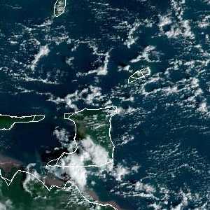 météo tropicale : Image satellite .