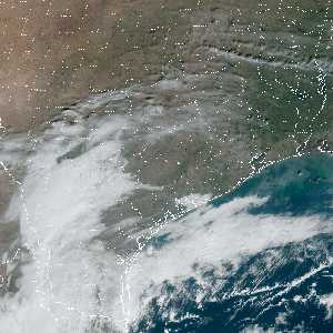 météo tropicale : Image satellite .