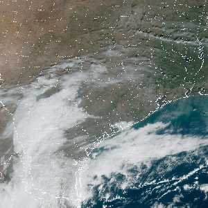 météo tropicale : Image satellite .