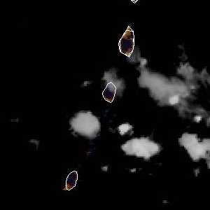 météo tropicale : Image satellite .