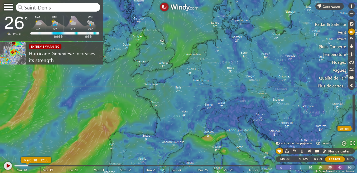 Windy What Is It Tropical Weather Antilles Cyclones And Hurricanes